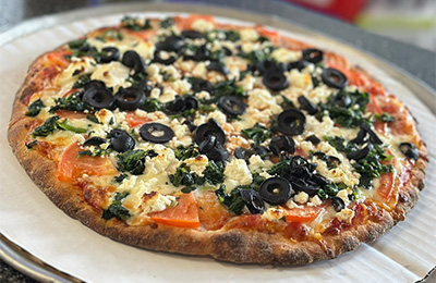 Gluten Free Cauliflower Pizza Crust